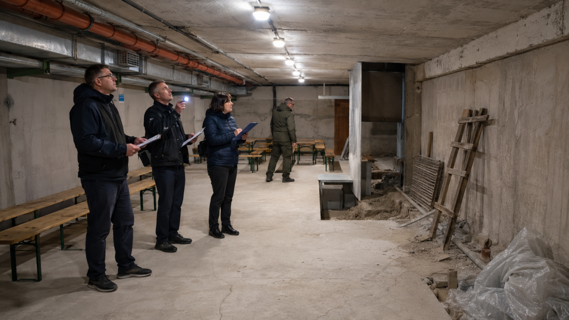 одне зі сховищ потребує термінового облаштування
